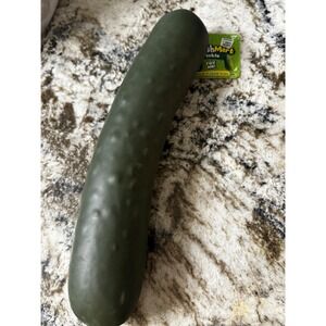 Crazy Fun SmushMart Pickle Jumbo Squishy Sensory Toy Green Stress Relief